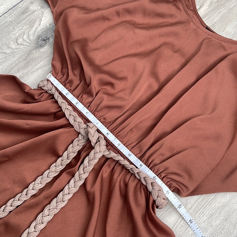 XOXO Women’s Brown Dress Size S - Picture 8 of 13
